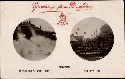 Ak Brighton East Sussex England