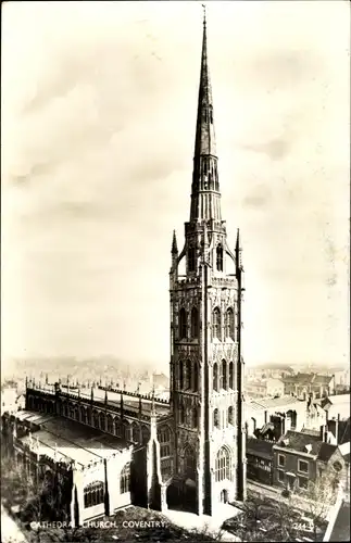 Ak Coventry West Midlands England, Cathedral Church