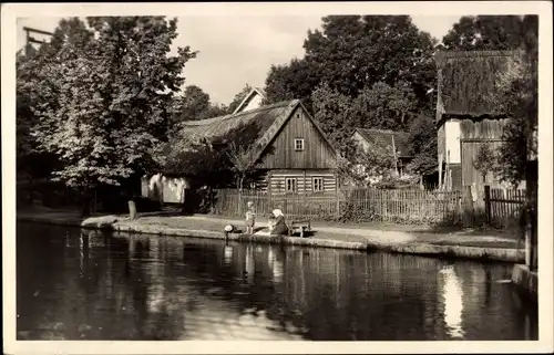 Ak Beroun Beraun Mittelböhmen, Dorfpartie
