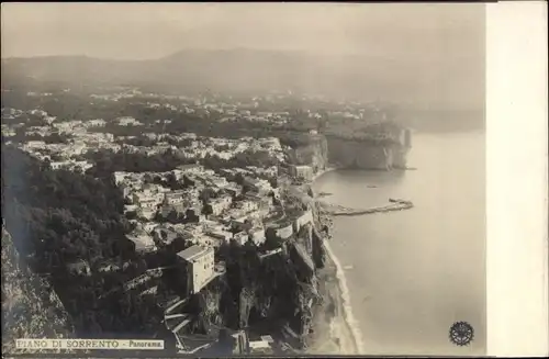 Ak Piano di Sorrento Neapel Campania, Panorama
