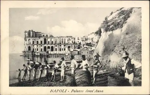 Ak Napoli Neapel Campania, Palazzo donn'Anna