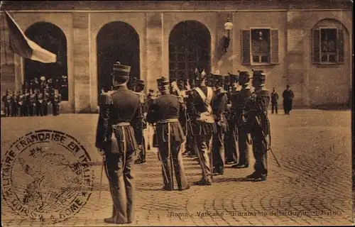Ak Roma Rom Lazio, Giuramento della Guardia Palatina