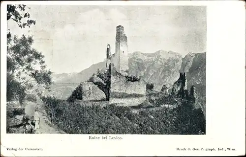 Ak Levico Valsugana Terme Trentino, Ruine