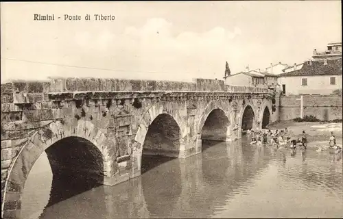 Ak Rimini Emilia Romagna, Ponte di Tiberio