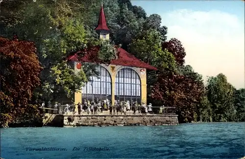 Ak Kanton Uri, Tellskapelle am Vierwaldstättersee