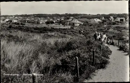 Ak Renesse Schouwen-Duiveland Zeeland, Duinovergang, Moolweg