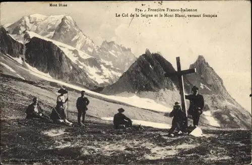 Ak Savoie, Col de la Seigne und Mont Blanc