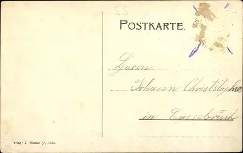 Ak Hagen im Bremischen, Gasthof