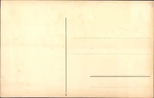 Scherenschnitt Ak Jagdgesellschaft, Reiter