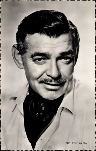 Ak Schauspieler Clarke Gable, Portrait