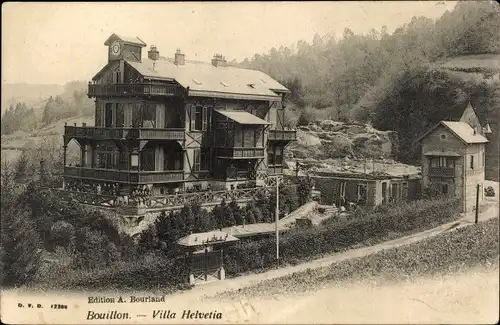 Ak Bouillon Wallonien Luxemburg, Villa Helvetia