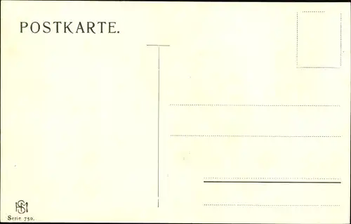 Studentika Künstler Ak Wertt, P., Liebelei, Verliebter Student, Liebespaar, Rose, Park