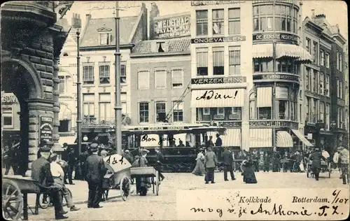 Ak Rotterdam Südholland Niederlande, Kolkkade