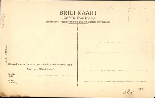 Ak Rotterdam Südholland Niederlande, Versiering Lange Torenstraat 1909, Juliana der Niederlande