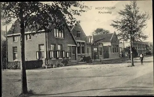 Ak Hoofddorp Haarlemmermeer Nordholland Niederlande, Kruisweg