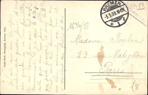 Ak Hansestadt Bremen, St. Josephs Stift