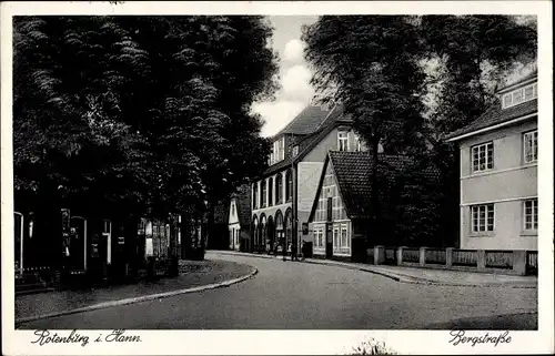 Ak Rotenburg an der Wümme, Bergstraße