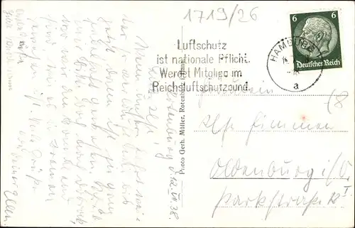 Ak Rotenburg an der Wümme, Bergstraße