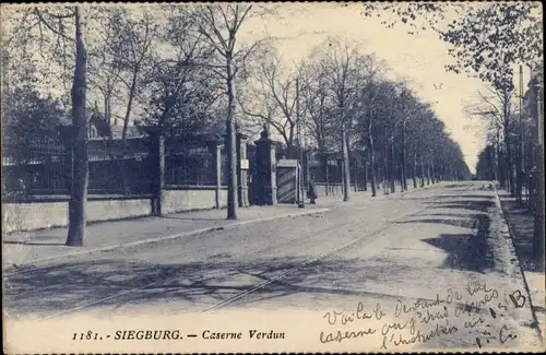 Ak Siegburg an der Sieg, Caserne Verdun