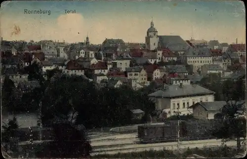 Ak Ronneburg in Thüringen, Totalansicht