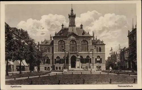 Ak Apeldoorn Gelderland, Gemeindehaus