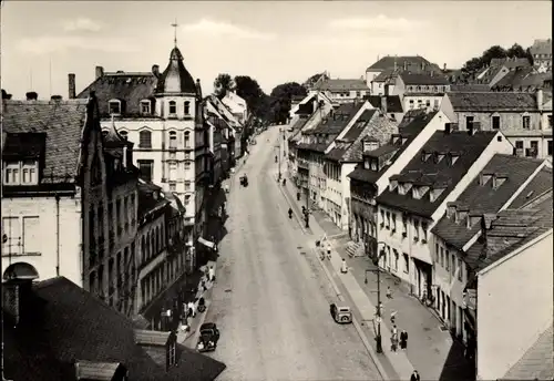 Ak Annaberg Buchholz im Erzgebirge, August-Bebel-Straße