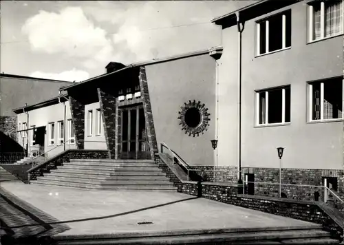 Ak Lengefeld im Erzgebirge Sachsen, Kulturhaus der LPG Ernst Thälmann