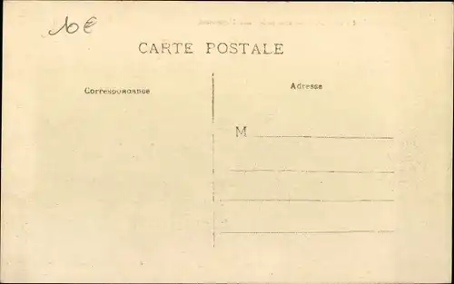 Ak Bruay Pas de Calais, Un cote de la Place Marmottan