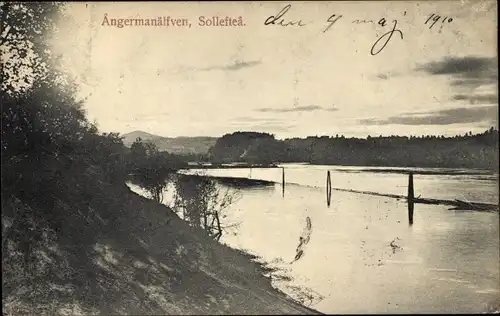 Ak Sollefteå Schweden, Angermanälfven