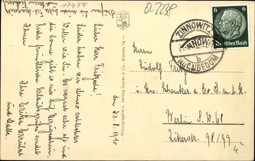 Ak Ostseebad Zinnowitz auf Usedom, Blick auf den Strand