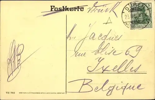 Ak Mainz am Rhein, Rheinpartie mit Schiffen