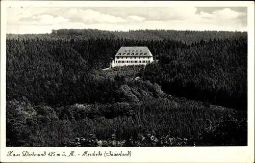 Ak Meschede im Sauerland, Haus Dortmund, Jugendherberge, Ferienheim