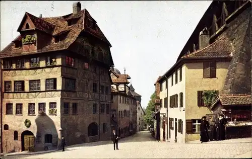 Ak Nürnberg in Mittelfranken, Albrecht-Dürer-Haus