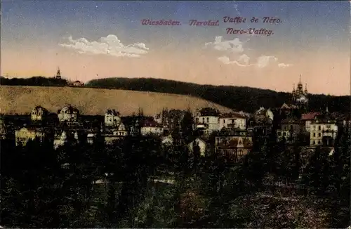 Ak Wiesbaden in Hessen, Nerotal