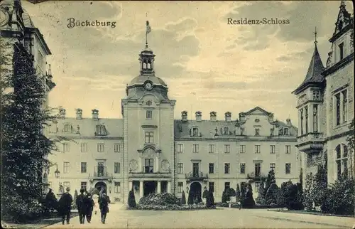 Ak Bückeburg im Kreis Schaumburg, Residenz-Schloss