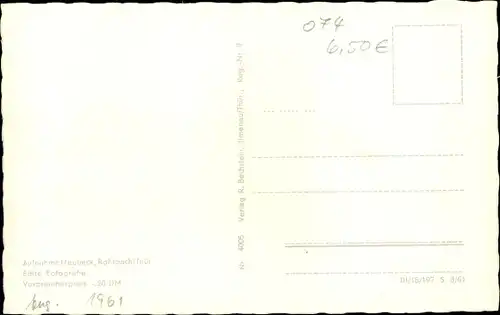 Ak Rohrbach in Thüringen, Haus Sonnenwalde