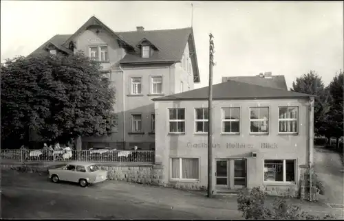 Ak Altendorf Sebnitz Sächsische Schweiz, Gasthaus Heiterer Blick, Trabant