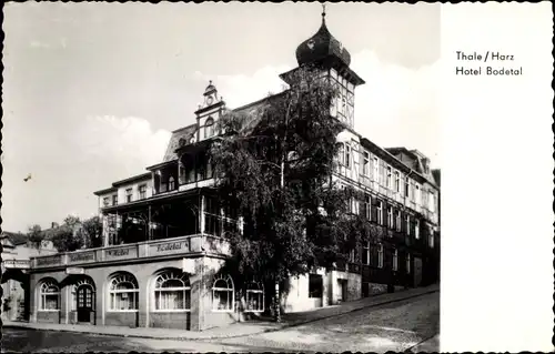 Ak Thale im Harz, Hotel Bodetal