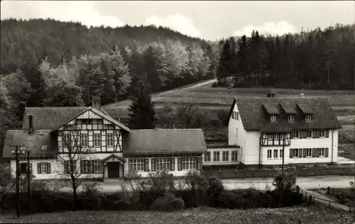 Ak Ernstroda Friedrichroda im Thüringer Wald, FDGB-Erholungsheim Otto Heller