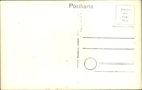 Foto Ak Waldrogäsen Wüstenjerichow Möckern in Sachsen Anhalt, Genesungsheim, Rundsaal, Foto Müller