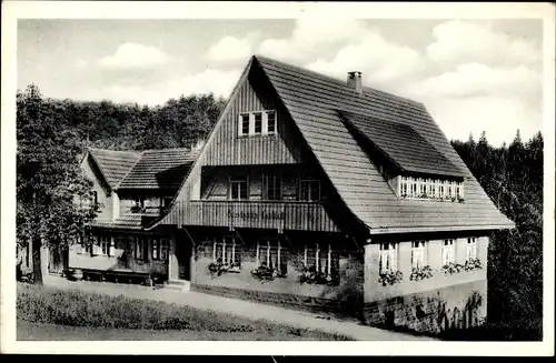 Ak Oppenau im Schwarzwald, Gasthaus Kalikutt