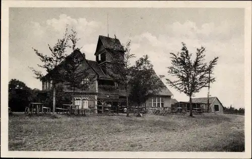 Ak Riechheim Elleben Thüringen, Gasthaus auf dem Riechheimer Berg