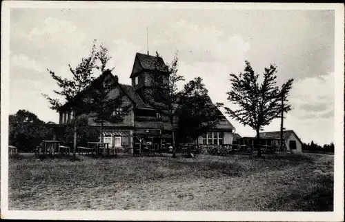 Ak Riechheim Elleben Thüringen, Gasthaus auf dem Riechheimer Berg