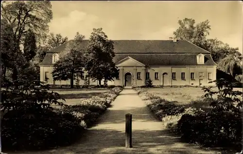 Ak Zerbst in Anhalt, Stadthalle, Außenansicht