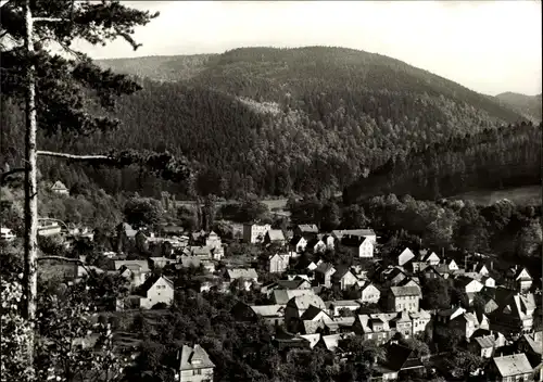 Ak Sitzendorf in Thüringen, Gesamtansicht