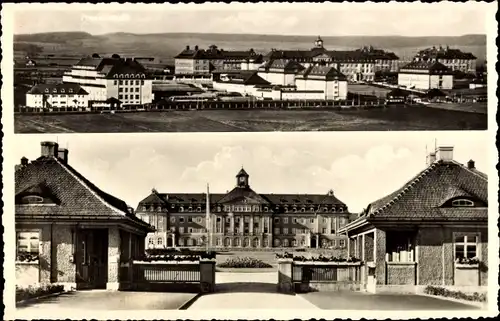 Ak Zwickau in Sachsen, Heinrich-Braun-Krankenhaus, Panorama