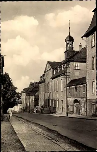 Ak Ebersdorf in Thüringen, Lobensteiner Straße