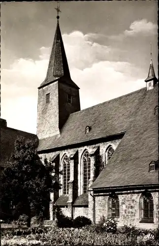 Ak Holzen Arnsberg im Sauerland, Kloster Oelinghausen, Kloster- u. Wallfahrtskirche