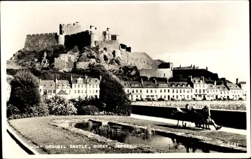 Ak Gorey Jersey Kanalinseln, Mont Orgueil Castle