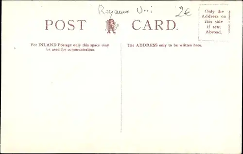 Ak Gorey Saint Martin Jersey Kanalinseln, Schloss Mont Orgueil